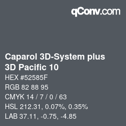 Farbcode: Caparol 3D-System plus - 3D Pacific 10 | qconv.com