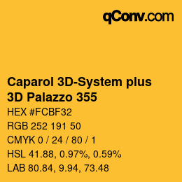 Farbcode: Caparol 3D-System plus - 3D Palazzo 355 | qconv.com