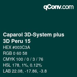 Farbcode: Caparol 3D-System plus - 3D Peru 15 | qconv.com