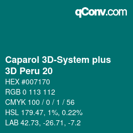 Farbcode: Caparol 3D-System plus - 3D Peru 20 | qconv.com