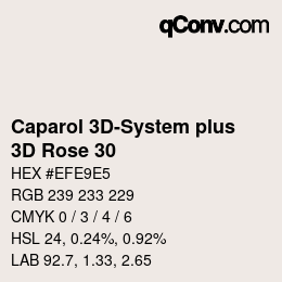 Farbcode: Caparol 3D-System plus - 3D Rose 30 | qconv.com