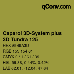 Farbcode: Caparol 3D-System plus - 3D Tundra 125 | qconv.com
