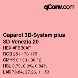 Farbcode: Caparol 3D-System plus - 3D Venezia 20 | qconv.com