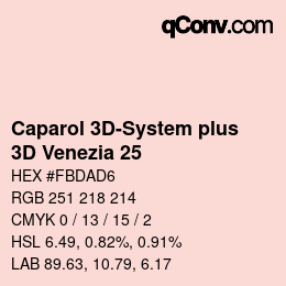 Farbcode: Caparol 3D-System plus - 3D Venezia 25 | qconv.com