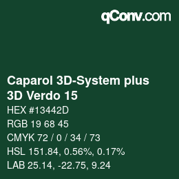 Farbcode: Caparol 3D-System plus - 3D Verdo 15 | qconv.com