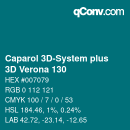 Farbcode: Caparol 3D-System plus - 3D Verona 130 | qconv.com