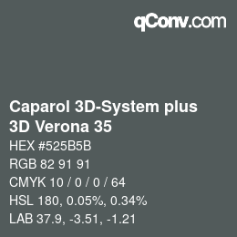 Farbcode: Caparol 3D-System plus - 3D Verona 35 | qconv.com