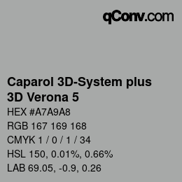 Code couleur: Caparol 3D-System plus - 3D Verona 5 | qconv.com
