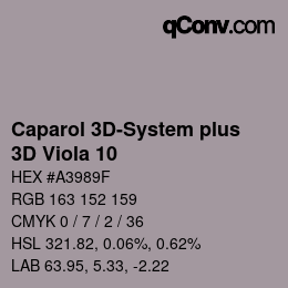 Farbcode: Caparol 3D-System plus - 3D Viola 10 | qconv.com