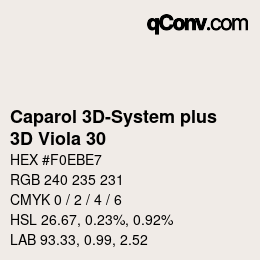 Farbcode: Caparol 3D-System plus - 3D Viola 30 | qconv.com