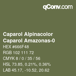 Farbcode: Caparol Alpinacolor - Caparol Amazonas-0 | qconv.com