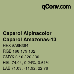 カラーコード: Caparol Alpinacolor - Caparol Amazonas-13 | qconv.com