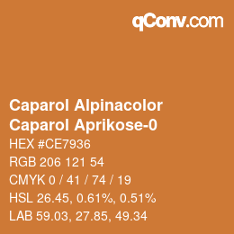 Farbcode: Caparol Alpinacolor - Caparol Aprikose-0 | qconv.com