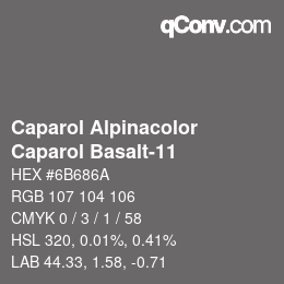 Farbcode: Caparol Alpinacolor - Caparol Basalt-11 | qconv.com