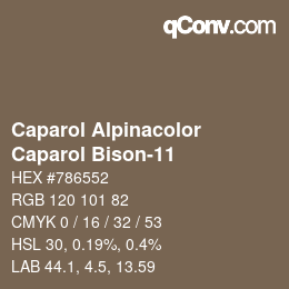 カラーコード: Caparol Alpinacolor - Caparol Bison-11 | qconv.com