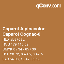 カラーコード: Caparol Alpinacolor - Caparol Cognac-0 | qconv.com