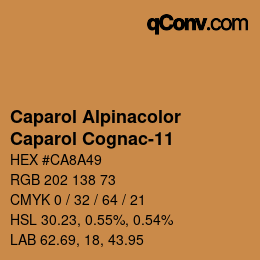 颜色代码: Caparol Alpinacolor - Caparol Cognac-11 | qconv.com