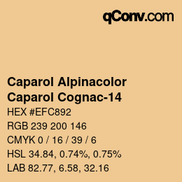 Farbcode: Caparol Alpinacolor - Caparol Cognac-14 | qconv.com