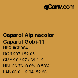 Código de color: Caparol Alpinacolor - Caparol Gobi-11 | qconv.com