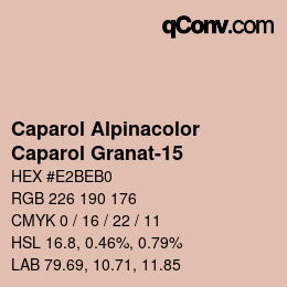 カラーコード: Caparol Alpinacolor - Caparol Granat-15 | qconv.com