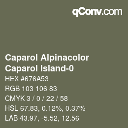 Farbcode: Caparol Alpinacolor - Caparol Island-0 | qconv.com