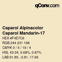カラーコード: Caparol Alpinacolor - Caparol Mandarin-17 | qconv.com