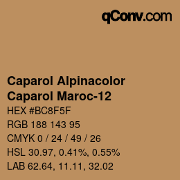 Color code: Caparol Alpinacolor - Caparol Maroc-12 | qconv.com
