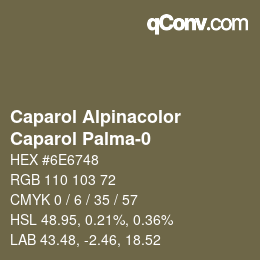 カラーコード: Caparol Alpinacolor - Caparol Palma-0 | qconv.com