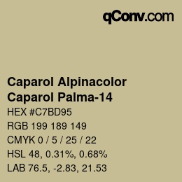颜色代码: Caparol Alpinacolor - Caparol Palma-14 | qconv.com