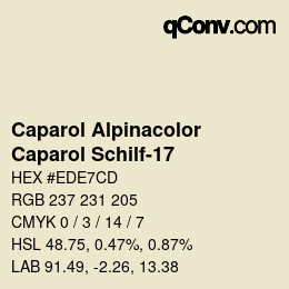 Código de color: Caparol Alpinacolor - Caparol Schilf-17 | qconv.com