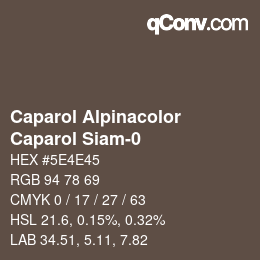 カラーコード: Caparol Alpinacolor - Caparol Siam-0 | qconv.com