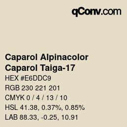 カラーコード: Caparol Alpinacolor - Caparol Taiga-17 | qconv.com