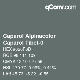 Farbcode: Caparol Alpinacolor - Caparol Tibet-0 | qconv.com