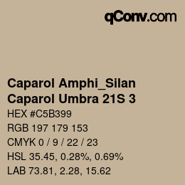 カラーコード: Caparol Amphi_Silan - Caparol Umbra 21S 3 | qconv.com