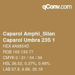 カラーコード: Caparol Amphi_Silan - Caparol Umbra 23S 1 | qconv.com