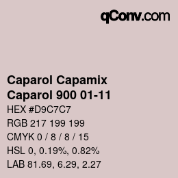 Código de color: Caparol Capamix - Caparol 900 01-11 | qconv.com