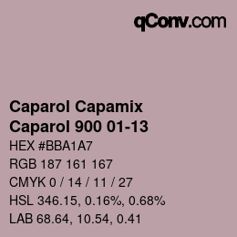 カラーコード: Caparol Capamix - Caparol 900 01-13 | qconv.com