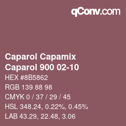 Farbcode: Caparol Capamix - Caparol 900 02-10 | qconv.com