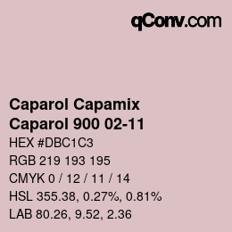 カラーコード: Caparol Capamix - Caparol 900 02-11 | qconv.com