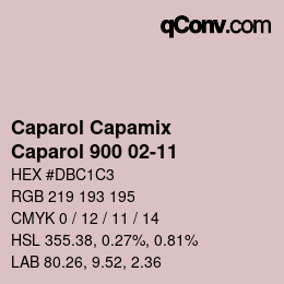 カラーコード: Caparol Capamix - Caparol 900 02-11 | qconv.com