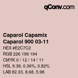 カラーコード: Caparol Capamix - Caparol 900 03-11 | qconv.com