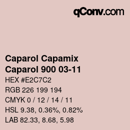 カラーコード: Caparol Capamix - Caparol 900 03-11 | qconv.com