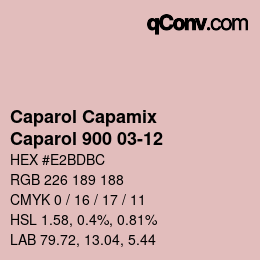 Farbcode: Caparol Capamix - Caparol 900 03-12 | qconv.com