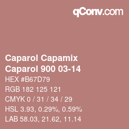 Farbcode: Caparol Capamix - Caparol 900 03-14 | qconv.com