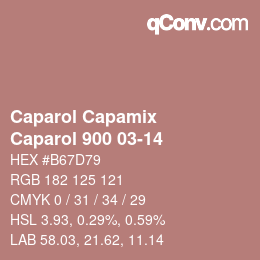 Farbcode: Caparol Capamix - Caparol 900 03-14 | qconv.com