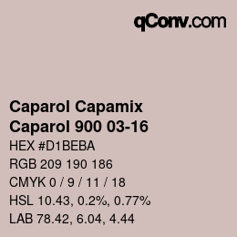 Farbcode: Caparol Capamix - Caparol 900 03-16 | qconv.com