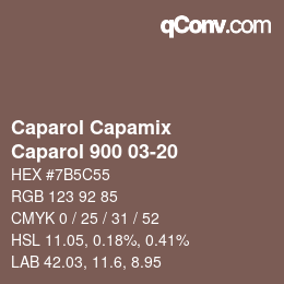 カラーコード: Caparol Capamix - Caparol 900 03-20 | qconv.com