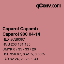 Farbcode: Caparol Capamix - Caparol 900 04-14 | qconv.com