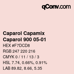 Farbcode: Caparol Capamix - Caparol 900 05-01 | qconv.com