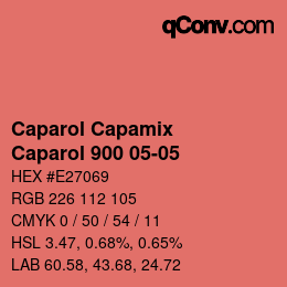 Farbcode: Caparol Capamix - Caparol 900 05-05 | qconv.com